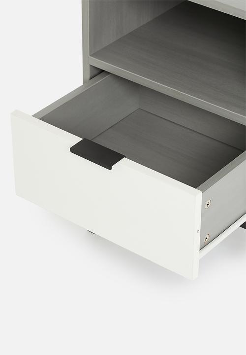 Sixth Floor - Arlo bedside table - grey