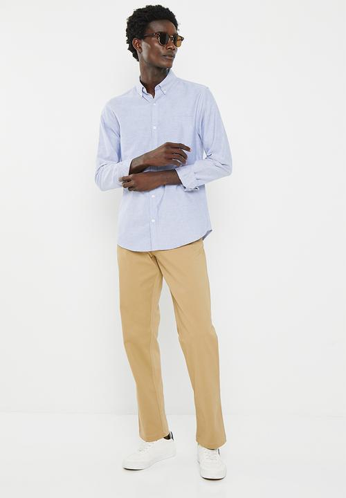 POLO - Men relaxed fit chino - khaki