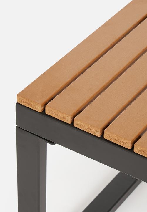 Sixth Floor - Azores outdoor coffee table- black