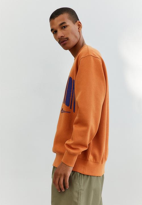 H&M - Relaxed fit sweatshirt - orange/observation