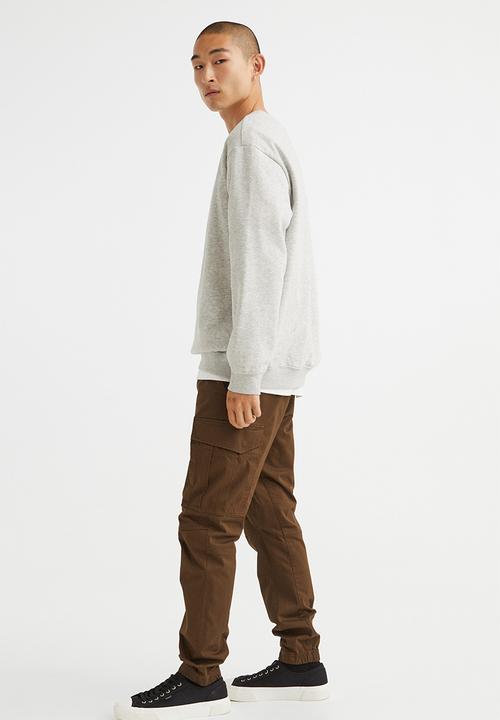 H&M - Cargo joggers - khaki brown