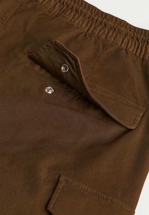 H&M - Cargo joggers - khaki brown