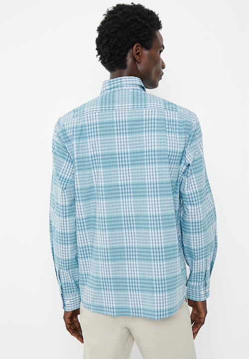 Nautica - Nautica blues long sleeve check - petrol