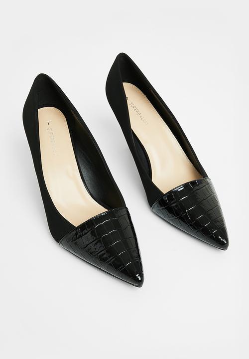 Superbalist - Phoenix court heel - black