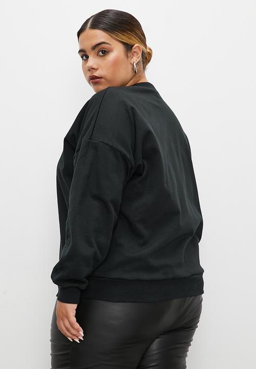 Superbalist - 2 pack crew neck - black & grey melange