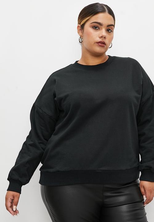 Superbalist - 2 pack crew neck - black & grey melange
