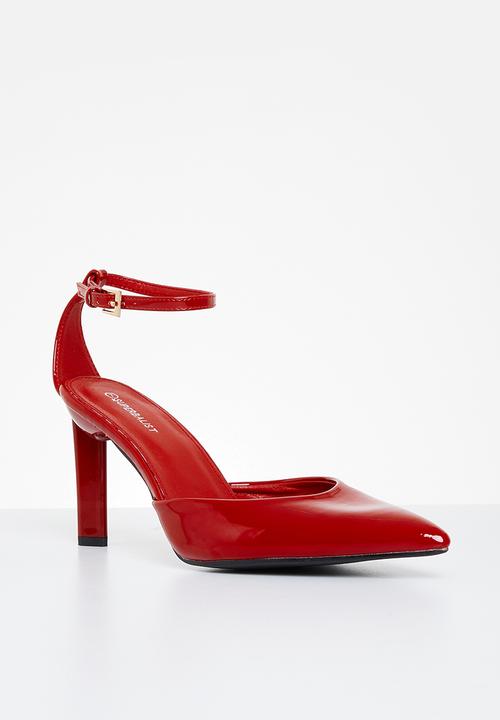 Superbalist - Kamva anklestrap heel - red