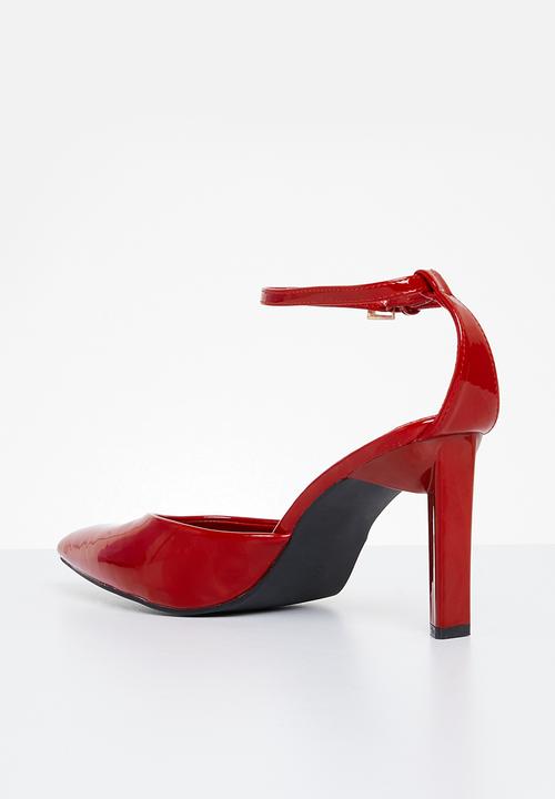 Superbalist - Kamva anklestrap heel - red