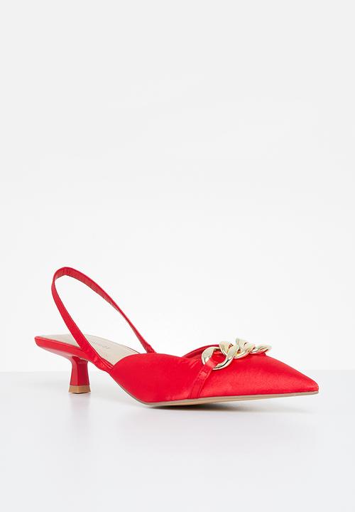 Superbalist - Tammy slingback heel - red