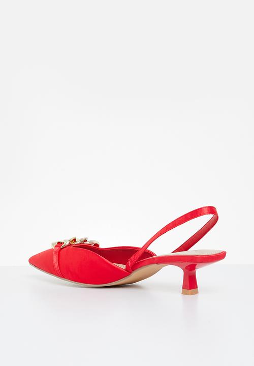 Superbalist - Tammy slingback heel - red