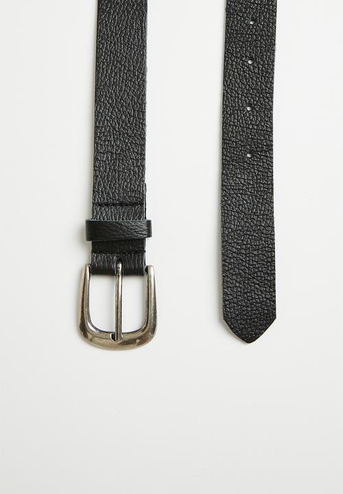 Superbalist - Katleho leather belt - black