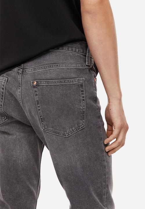 H&M - Slim jeans - dark denim grey