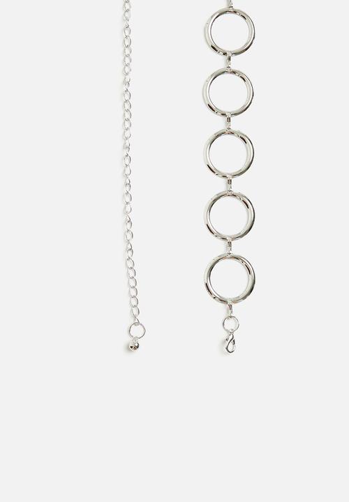Superbalist - Kate ring belt - silver