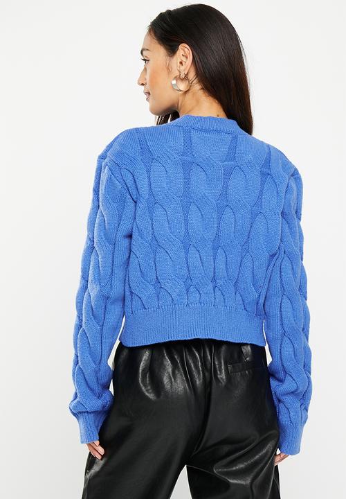 dailyfriday - Cable meet & greet jumper - cobalt blue
