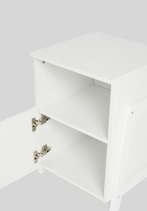 Sixth Floor - Ellie bedside table - white