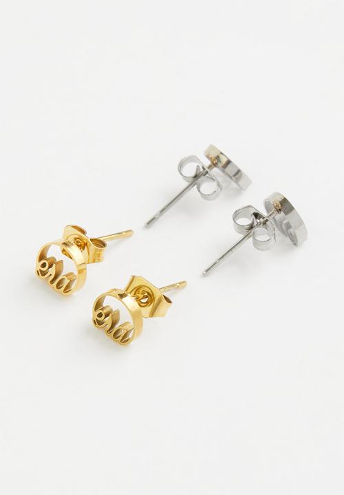 ERA by DJ Zinhle - Mini era logo studs - multi