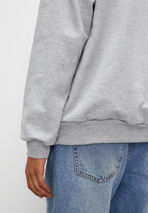 Superbalist - Tonal graphic - gey melange