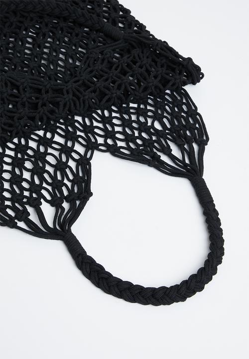 Superbalist - Woven shopper bag - black