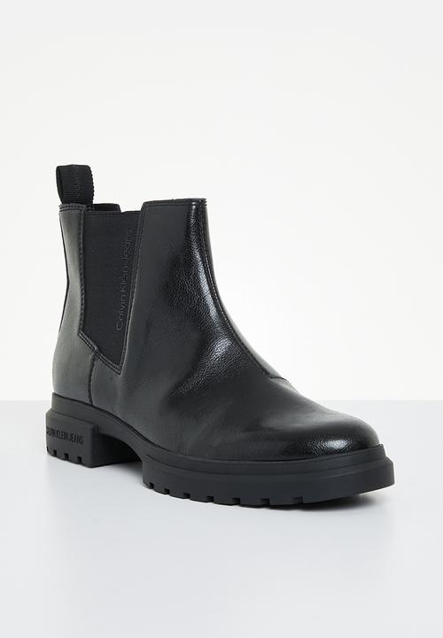Calvin Klein - Cleated chelsea boot - black
