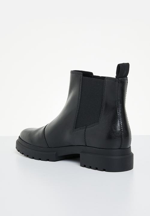 Calvin Klein - Cleated chelsea boot - black