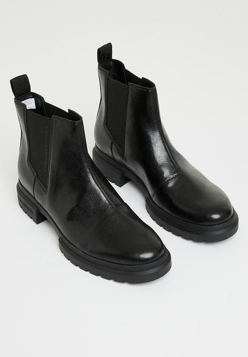 Calvin Klein - Cleated chelsea boot - black