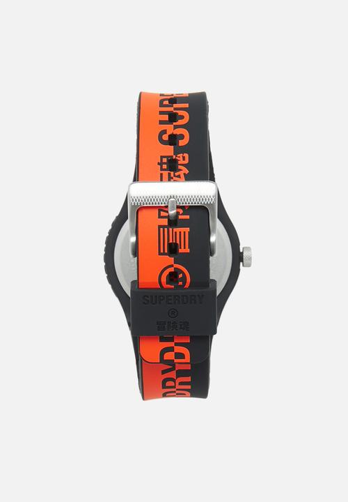 Superdry. - Superdry - black / orange 