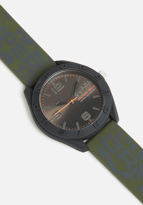 Superdry. - Osaka - grey silicon 