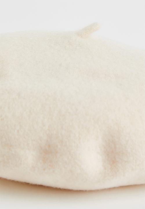 H&M - Wool beret - cream