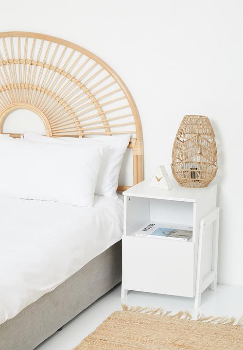 Sixth Floor - Ellie bedside table - white