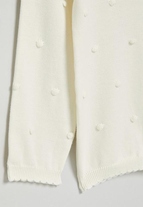 Pop Candy - Girls cardigan - white