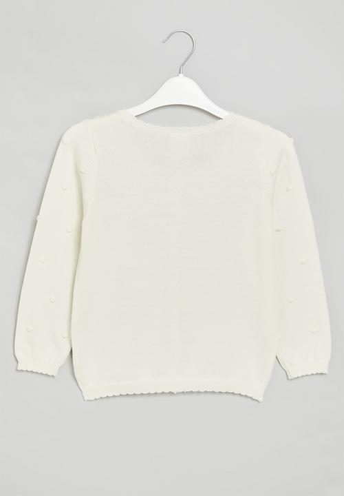 Pop Candy - Girls cardigan - white