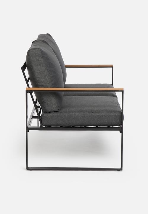 Sixth Floor - Azores outdoor sofa- grey