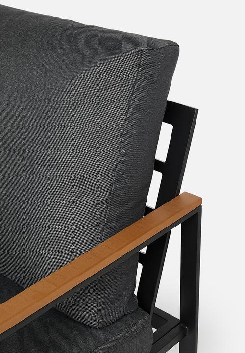 Sixth Floor - Azores outdoor sofa- grey