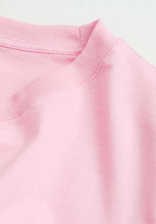 H&M - Cotton T-shirt - pink