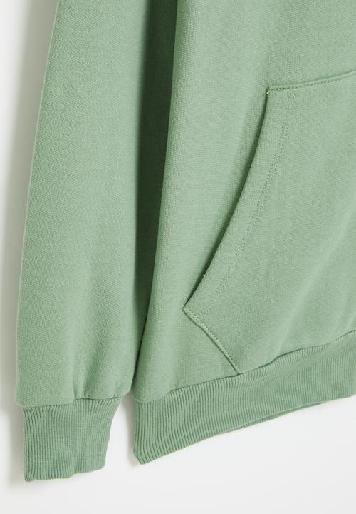 Superbalist - Boys zip through hoodie - fatigue