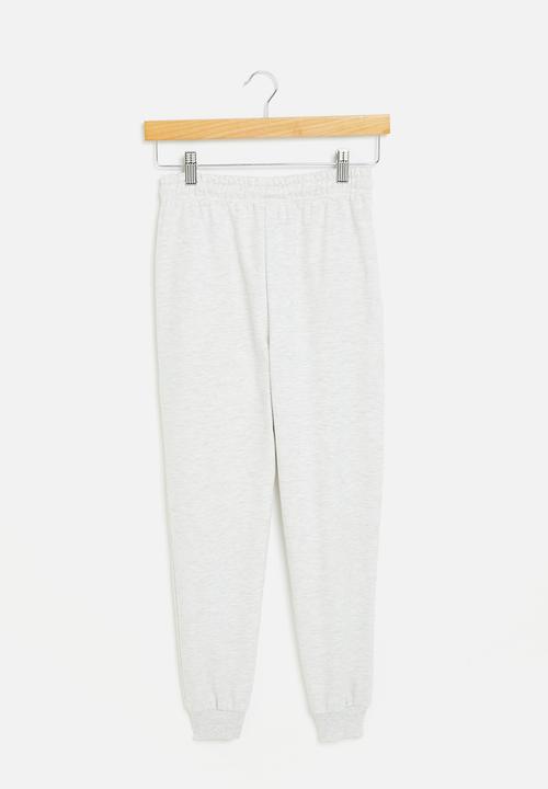 Superbalist - Girls basic jogger  - ice melange