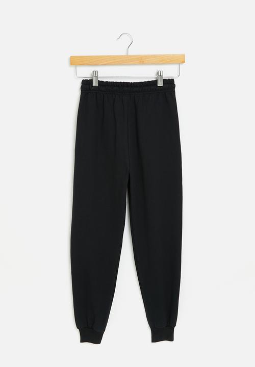 Superbalist - Girls basic jogger  - black
