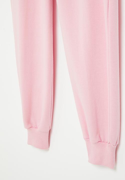 Superbalist - Older girls basic jogger  - pink