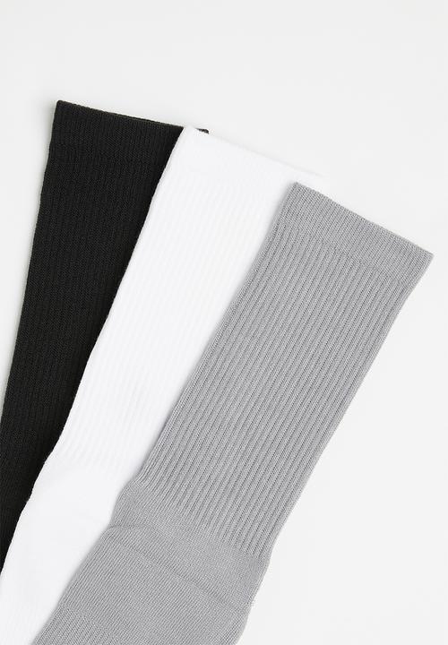 Under Armour - Ua heatgear crew - steel, white & white