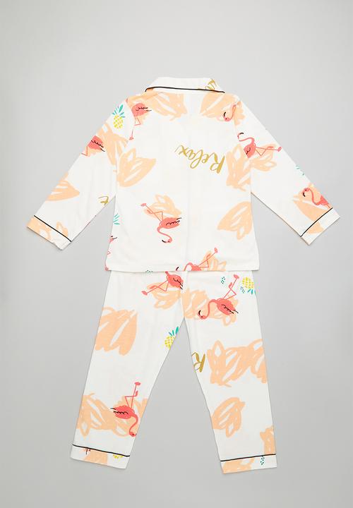 Pop Candy - Girls printed pj set - multi