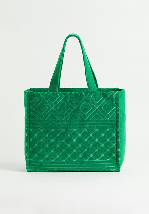 H&M - Terry shopper - green