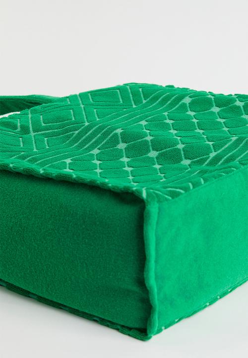 H&M - Terry shopper - green