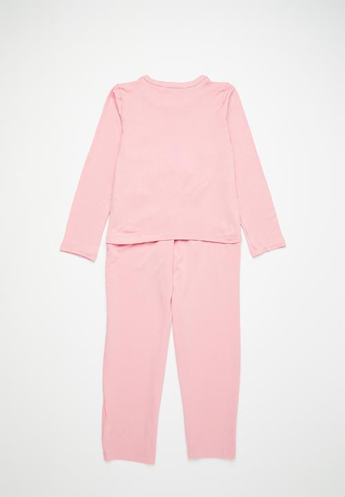 Superbalist - Luxurious pj set - pink