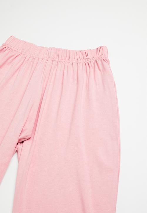 Superbalist - Luxurious pj set - pink