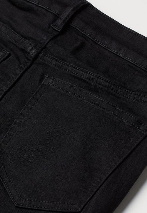 H&M - Skinny regular jeans - black