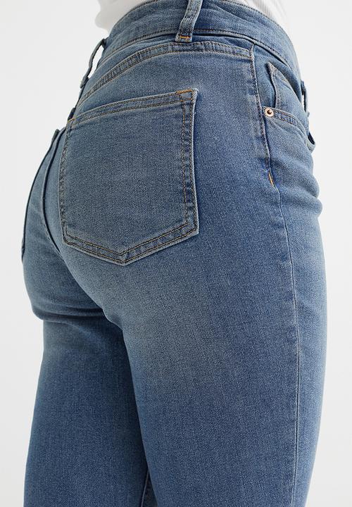 H&M - Skinny regular jeans - light denim blue