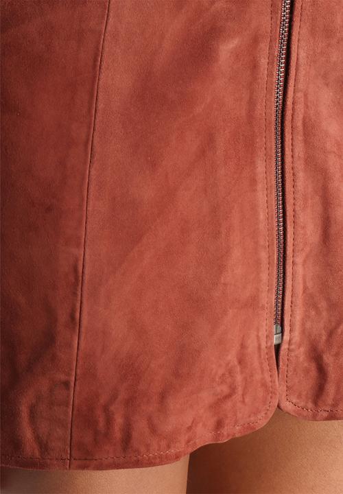 Y.A.S - Simma Suede Skirt