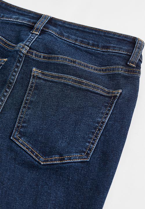 H&M - Skinny regular jeans - dark denim blue