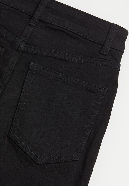 H&M - Skinny high jeans - black