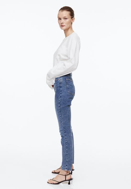 H&M - Skinny high jeans - denim blue